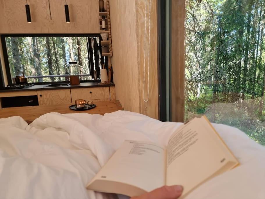 Hotel Treetop Ekne - Hytte I Skogen Med Hengebru Levanger Exterior foto